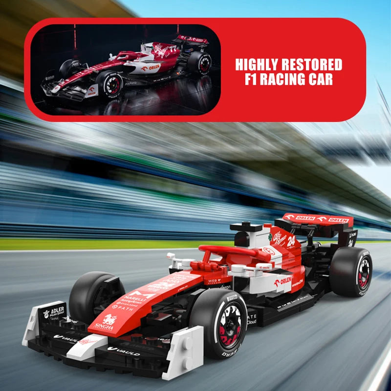 F1 Remote Control Car LEGO Model – 1:24 Scale Formula Racing Car