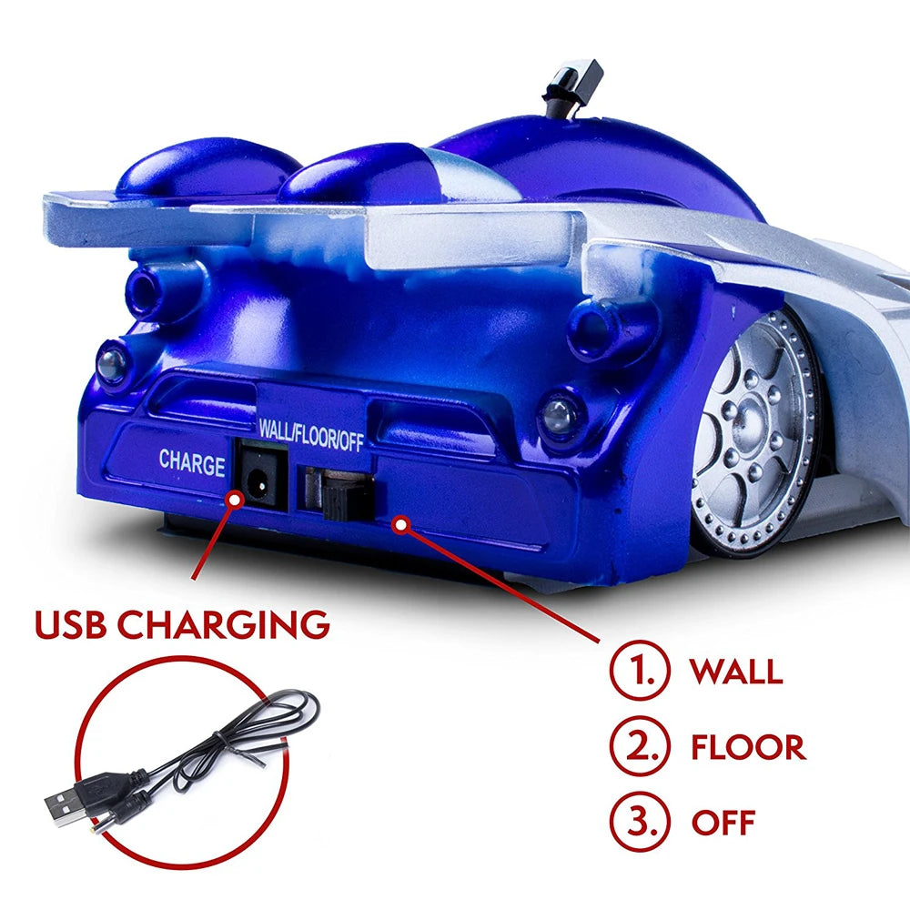 Spiderman Remote Control Car Anti Gravity